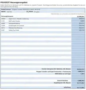 Peugeot Traveller Bild 3