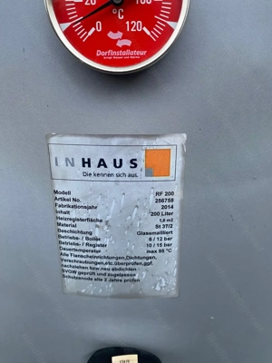 Gastherme THRs inkl. 200L Warmwasserspeicher Bild 2