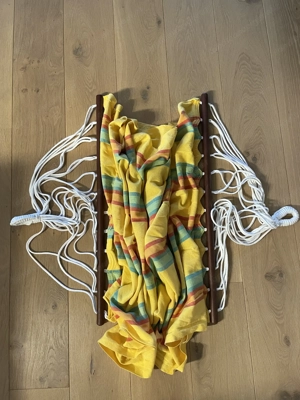 Hochwertige Hängematte mit 2m Länge und 0,9m Breite Bild 2