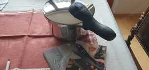 WMF Perfect One Pot Schnellkochtopf mit Dampfgareinsatz, 22 cm, 4,5 Liter