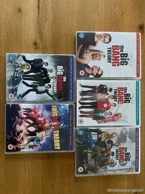 DVDs The Big Bang Theory 1-5