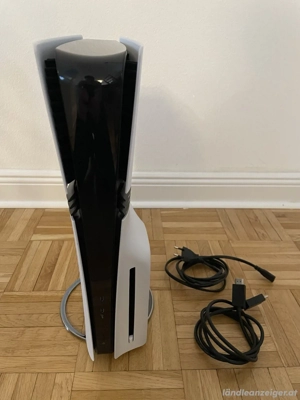 PS5( PlayStation 5) Pro 2TB Konsole+Disc Laufwerk+Standfub+4 PS4 Spiele  Bild 4