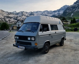 VW T3 Camper 1.6TD Bulli Hochdach Turbodiesel Bild 2