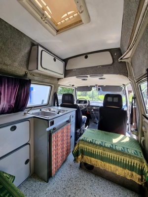 VW T3 Camper 1.6TD Bulli Hochdach Turbodiesel Bild 7