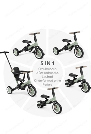 Dreirad   Laufrad mit Schubstange Bild 3