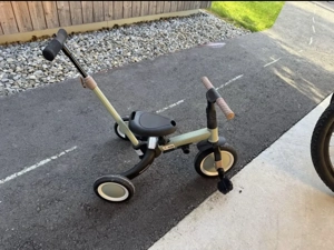 Dreirad   Laufrad mit Schubstange