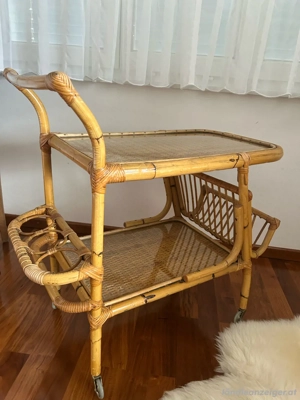 Vintage Servierwagen aus den 1950er Jahren Bild 3