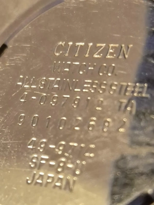 Citizen Quarz Calculator Mod. 49-9372 Bild 7