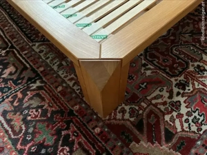 Massivholzbett mit Samina-Lamellenrosten Bild 3