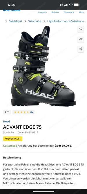 Head Advant 27.0-27.5 Bild 1