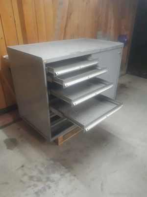 Grosser Werkstattschrank Metallschrank Schubladenschrank 
