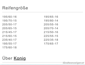 König CB12 090 Schneeketten zB Golf 205 55 16  Bild 3
