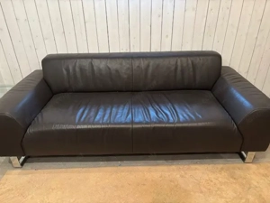 Ledersofa edel und bequem