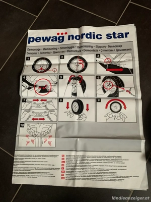 Schneekettem Pewag Brenta 9 XMB73 zB für Passat  Bild 4