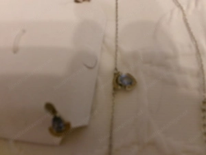 Swarovski Halskette + Ohrringe  Bild 2