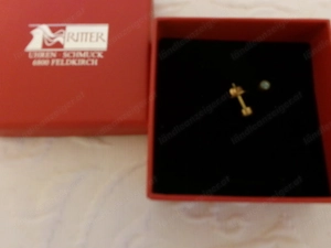 Echtgoldene Ohrstecker