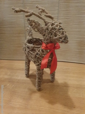 Rentier - Blumentopf Bild 2