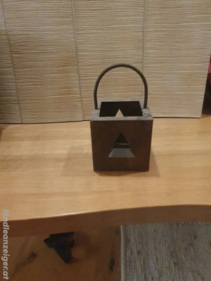 Laterne in Rostoptik Bild 2