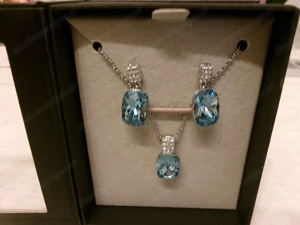 Halskette und Ohrringe