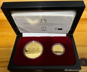 Wiener Philharmoniker Proof Satz: 1 Unze und 1 4 Unze Wiener Philharmoniker Gold Bild 7