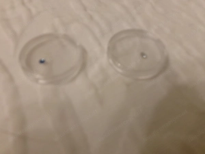 Zahnschmucksteine weiß + blau 