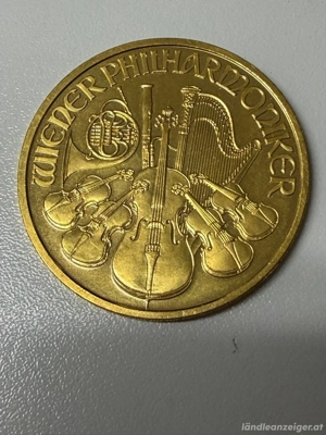 Österreich 2000 Schilling 1997 Wiener Philharmoniker 1 UNZE GOLD 999.9 2000 SCH