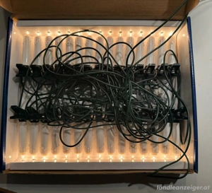 Lichterkette für Christbaum