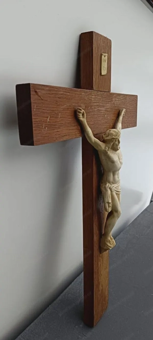 Kreuz  aus Holz - Maße ca. Höhe 42cm -  Breite 32 cm Bild 2