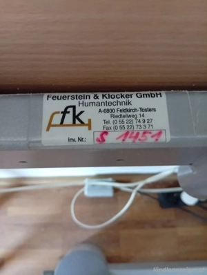 Krankenbett der Firma Feuerstein und Klocker GmbH Humantechnik Bild 4