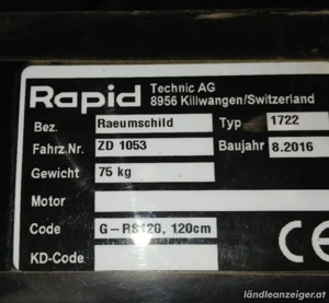 Rapid Schneeschild  Bild 2