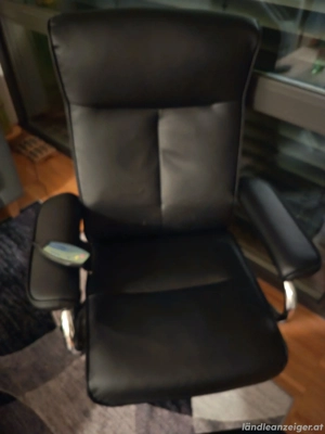 Leder Sessel relex mit Massage Funktion  Bild 2