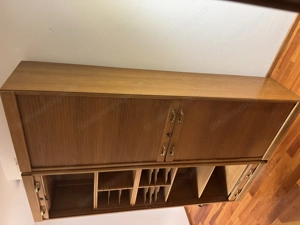 Büroschrank 50er Jahre - Rollladenschrank Bild 4