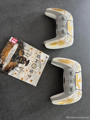 Sony PlayStation 5(PS5)  Slim Ghost of Yotei Gold Limited Edition + Garantie +Fub Bild 4