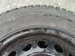 Winterreifen auf Stahlfelgen, 175 65R14 für Fiat 500 Bild 2