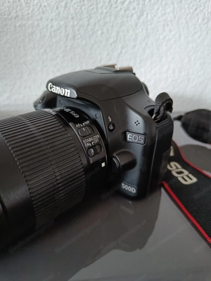 Canon EOS 500D inkl. Objektiv 18-135 Bild 2
