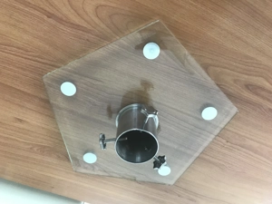 Christbaumständer aus Glas Bild 2