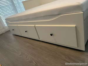 Hemnes Bett mit 3 Schubladen 80x200 Bild 4
