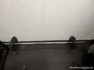 Fitness Traning stange mit 20 KG gewichte  Bild 1