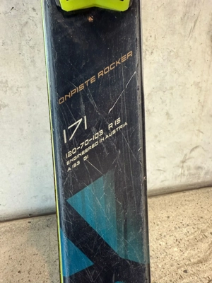 Alpinski Fischer The Curve ONPISTE ROCKER 171 Bild 3