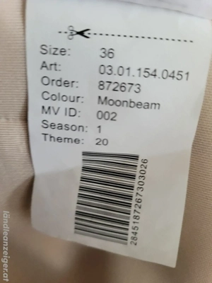 Blazer cremfarbig Bild 3