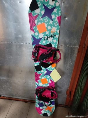 Snowboard mit Bindung  Bild 5