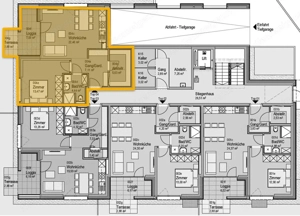 Dornbirn   2-Zimmer-Wohnung im EG mit ca. 54 m   Bild 7