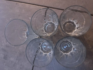 Kleine Gebrauch Gläser 5 Stück 
