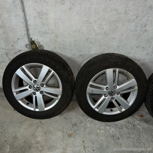 4x VW aulfelgen auf sommerreifen Semperit 205 55 16 V XL VAG Gruppe Bild 3