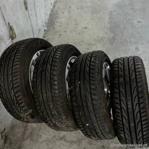 4x VW aulfelgen auf sommerreifen Semperit 205 55 16 V XL VAG Gruppe Bild 4