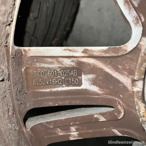 4x VW aulfelgen auf sommerreifen Semperit 205 55 16 V XL VAG Gruppe Bild 6