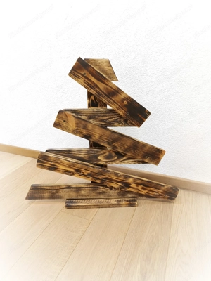 Weihnachtsbaum aus Holz  Bild 3