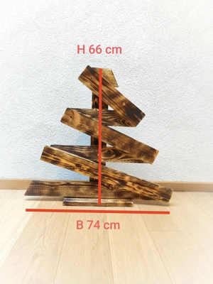 Weihnachtsbaum aus Holz 
