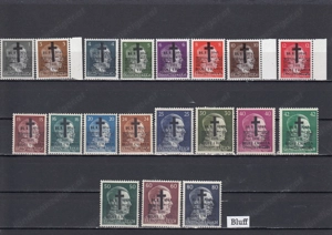 Briefmarkensammlung EU Lokalausgaben Postfrisch Bild 3