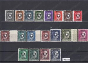 Briefmarkensammlung EU Lokalausgaben Postfrisch Bild 2